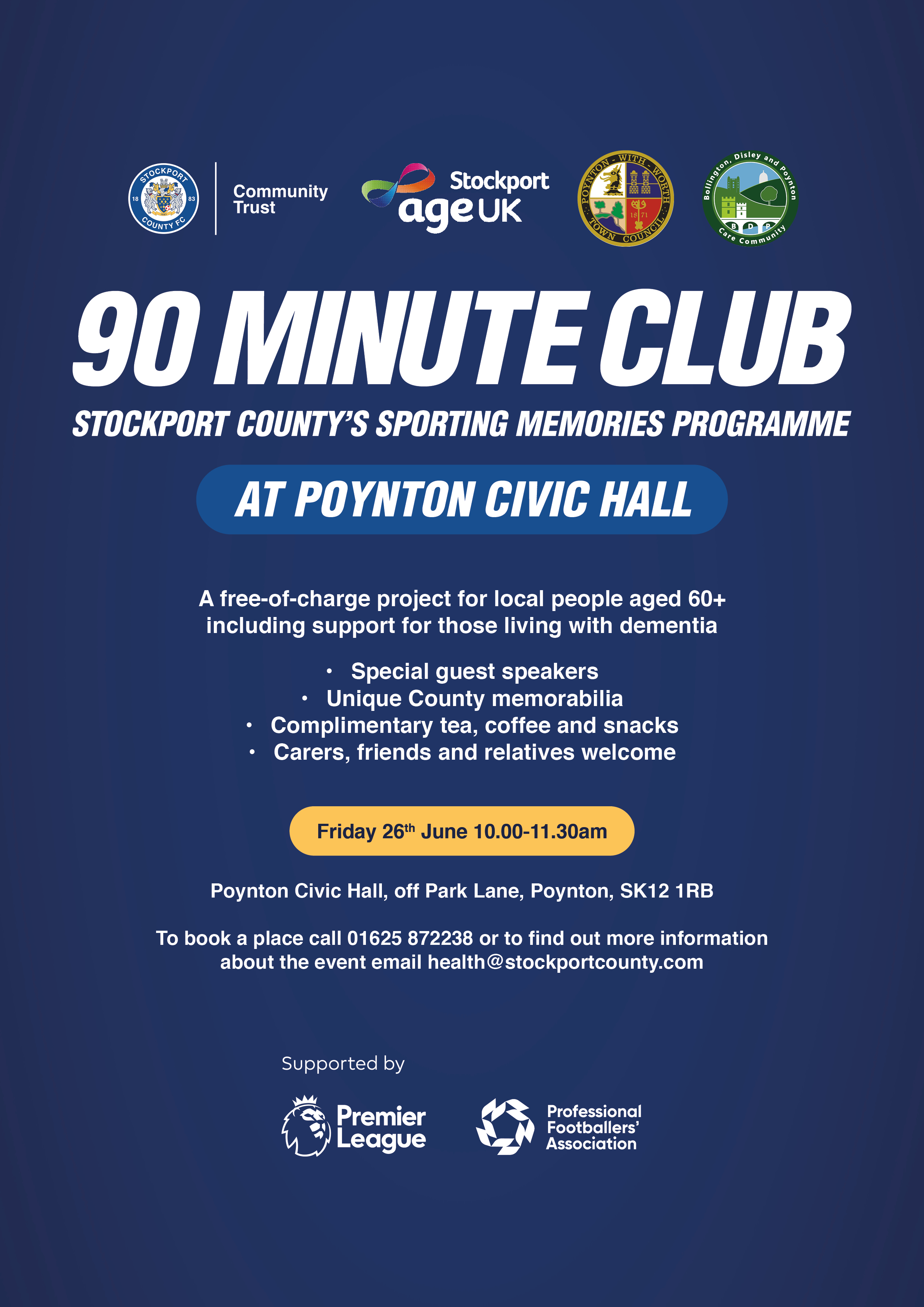 90 Minute Club Poster
