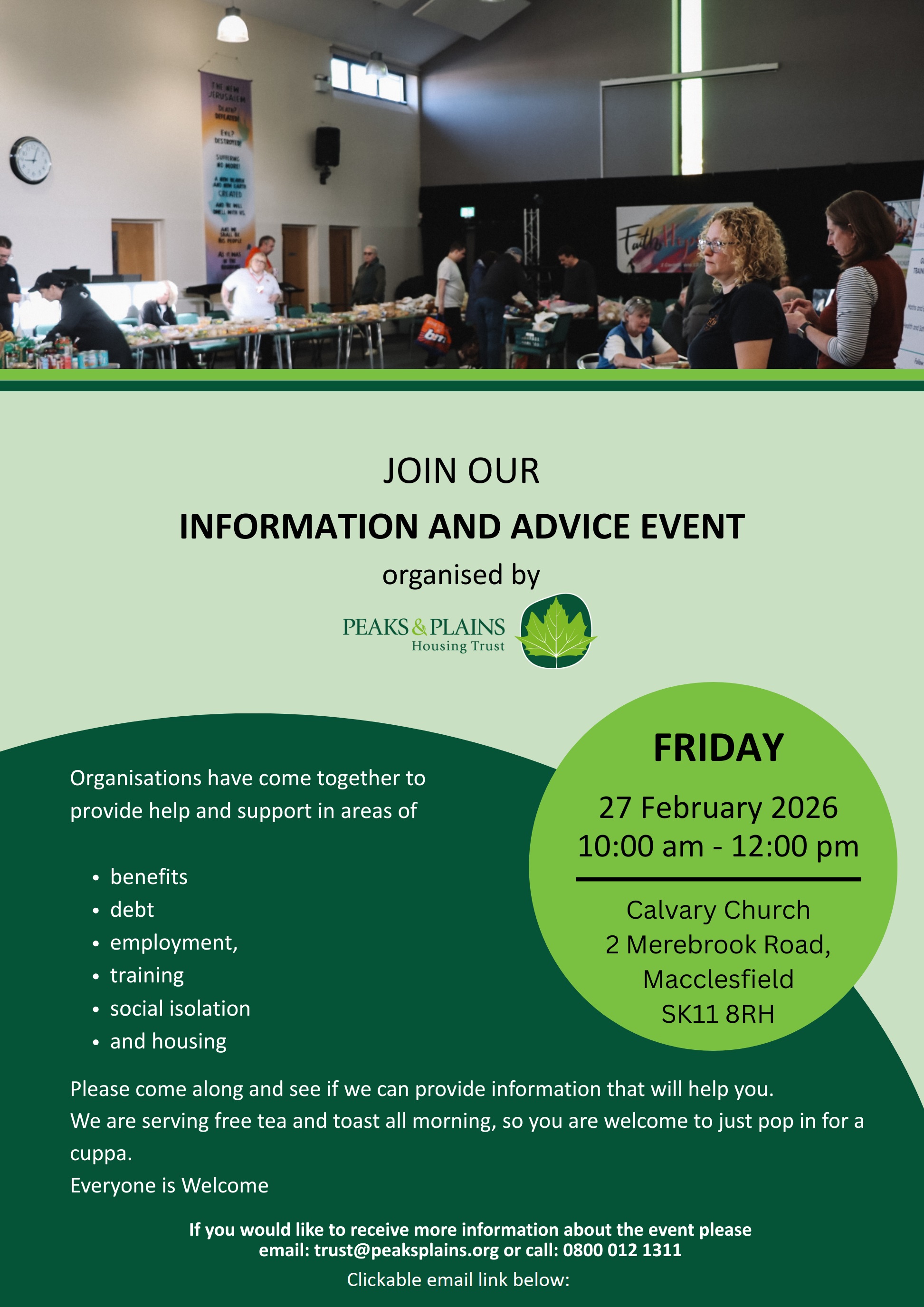 Peaks and Plains flyer