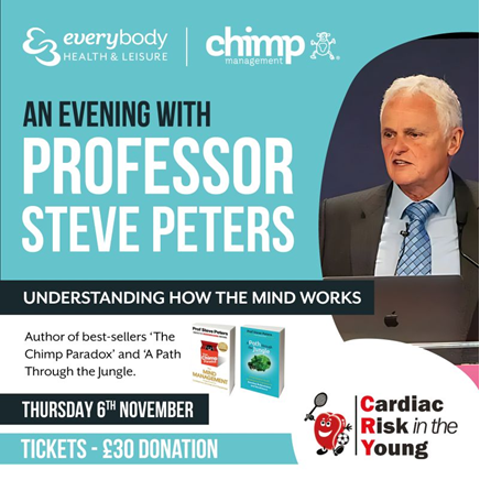 An evening with Professor Peters flyer
