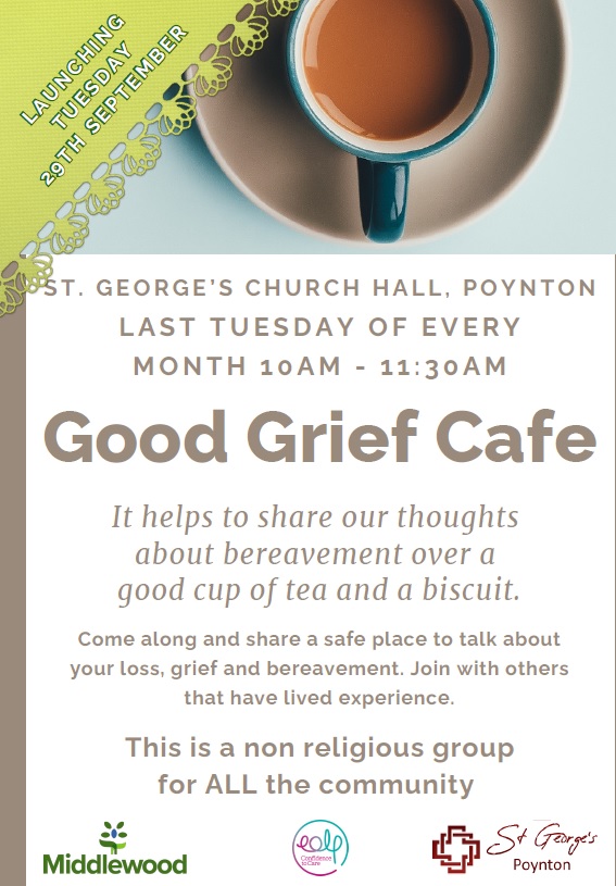 Good grief cafe flyer