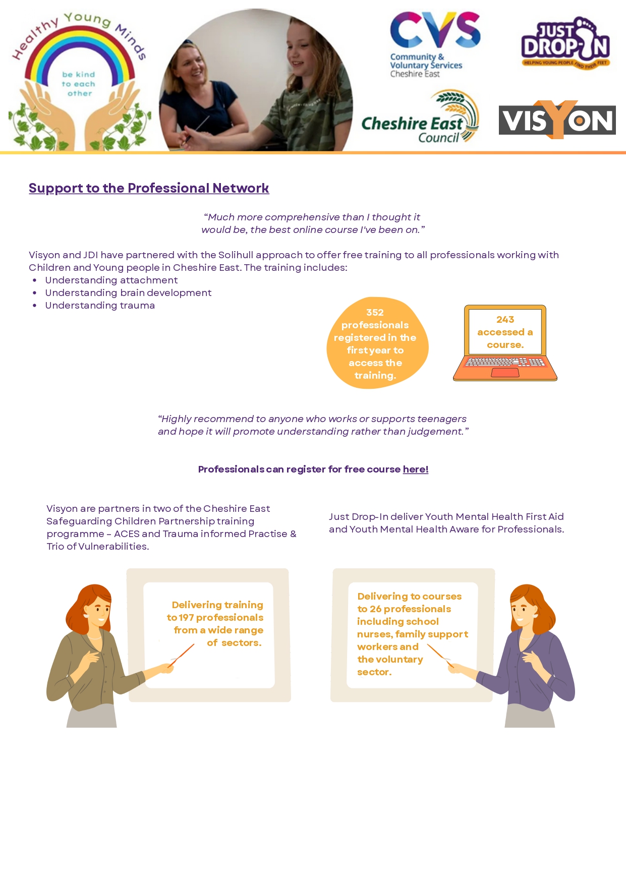 Just Drop-In & Visyon Year one page 3