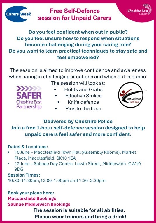 Self defence flyer