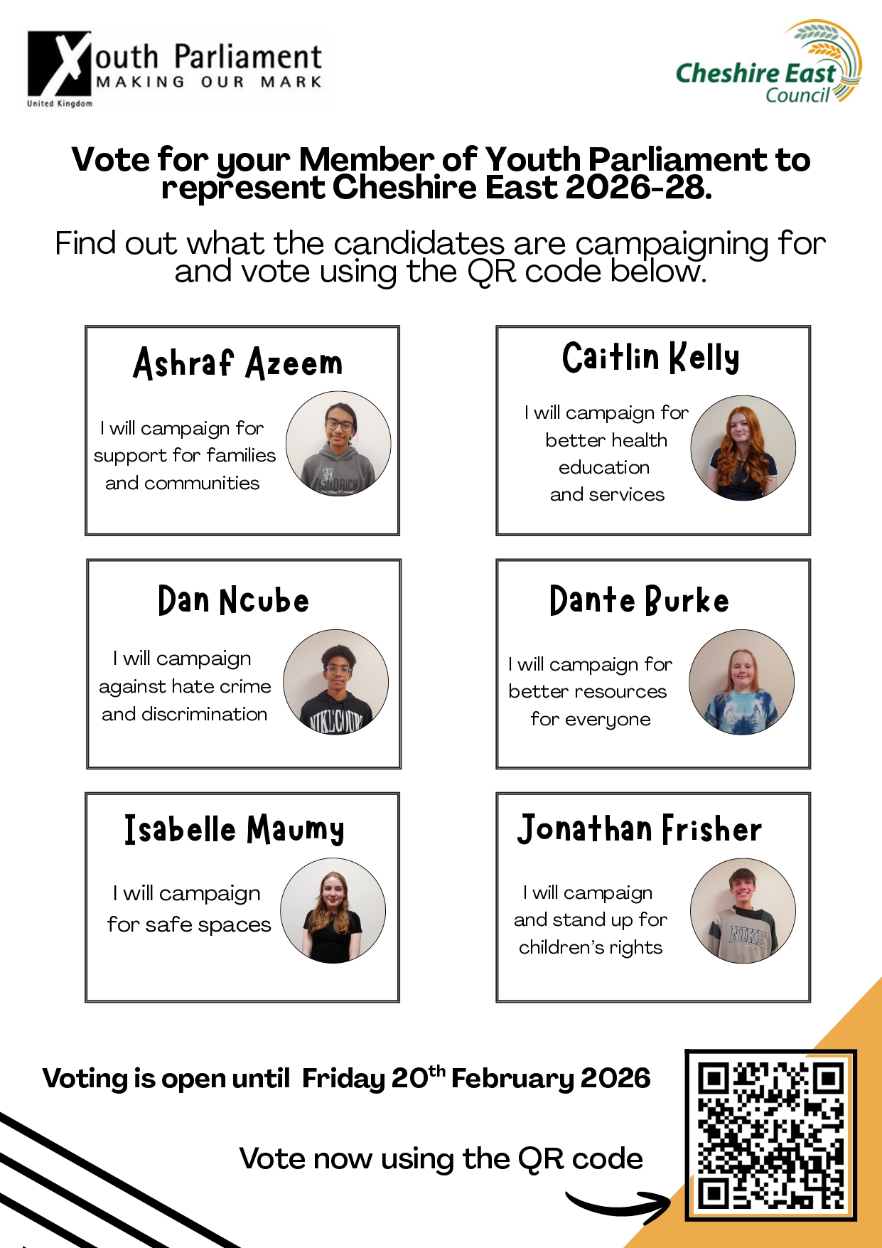 Cheshire East Youth Parliament elections 