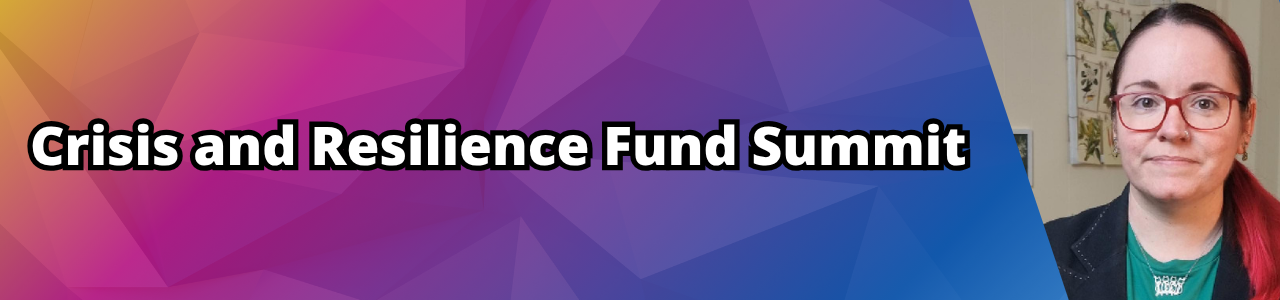 Crisis and Resilience Fund Summit banner