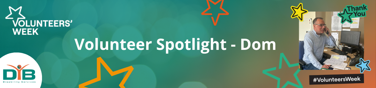 Volunteer Spotlight DIB Banner