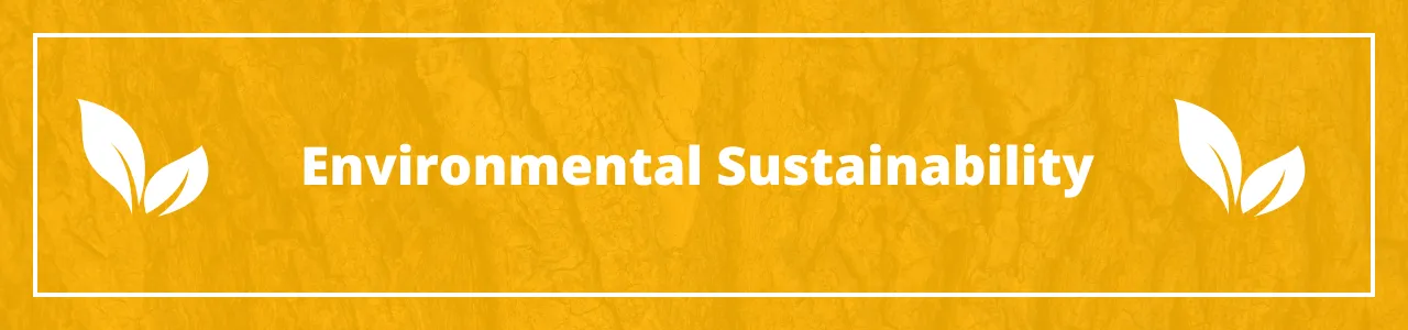 Environmental Sustainability banner